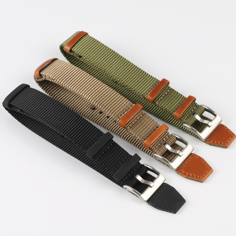20MM 22MM Men's Outdoor Fabric - Nato Strap Nylon incelemesi ve fiyatı