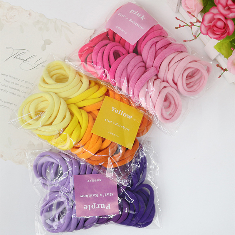 50PCS/Set Women Girls Basic Ha - Silicone Band Women incelemesi ve fiyatı