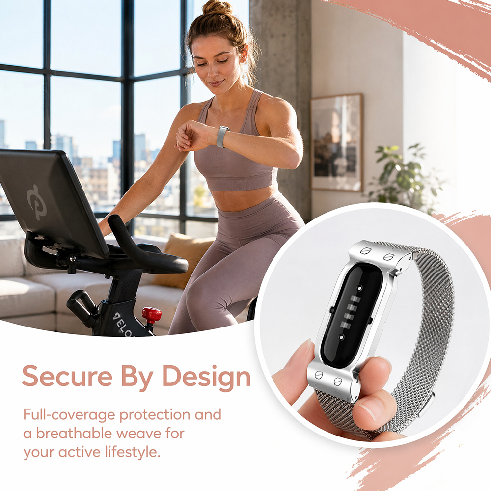 Milanese Watch Band For Fitbit - Mesh Strap Metal incelemesi ve fiyatı