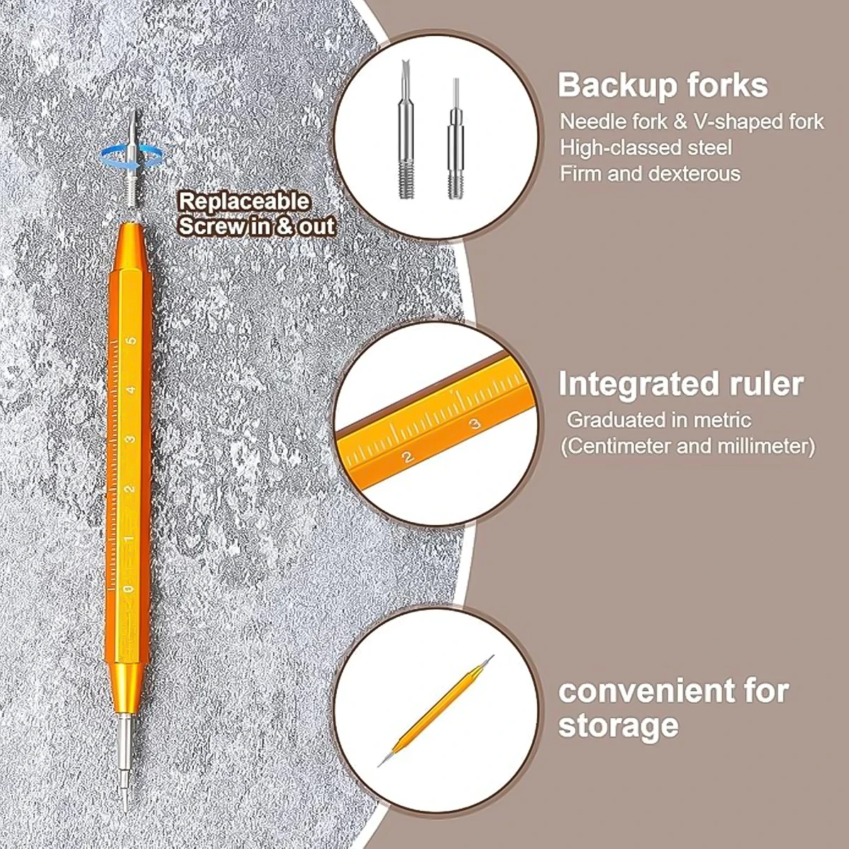 Double Ended Watch Spring Bar  - Spring Bar Tool Set incelemesi ve fiyatı