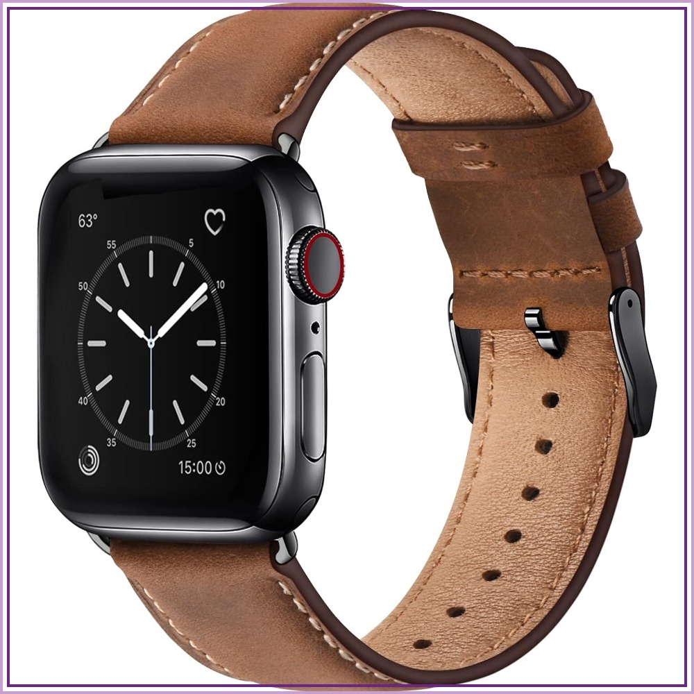 Top Grain Leather Band Compati - Leather Watch Band Men incelemesi ve fiyatı