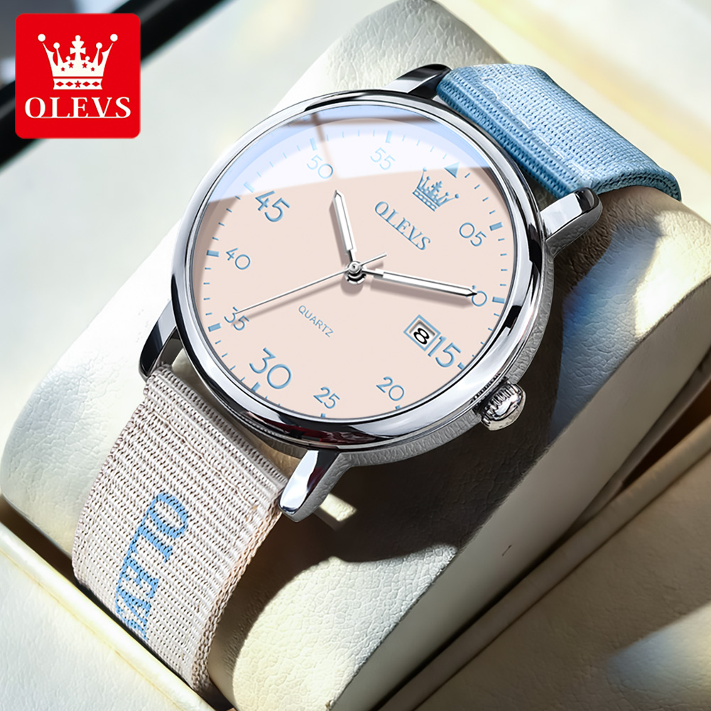 OLEVS Brand New Fashion Retro  - Canvas Strap Watch incelemesi ve fiyatı
