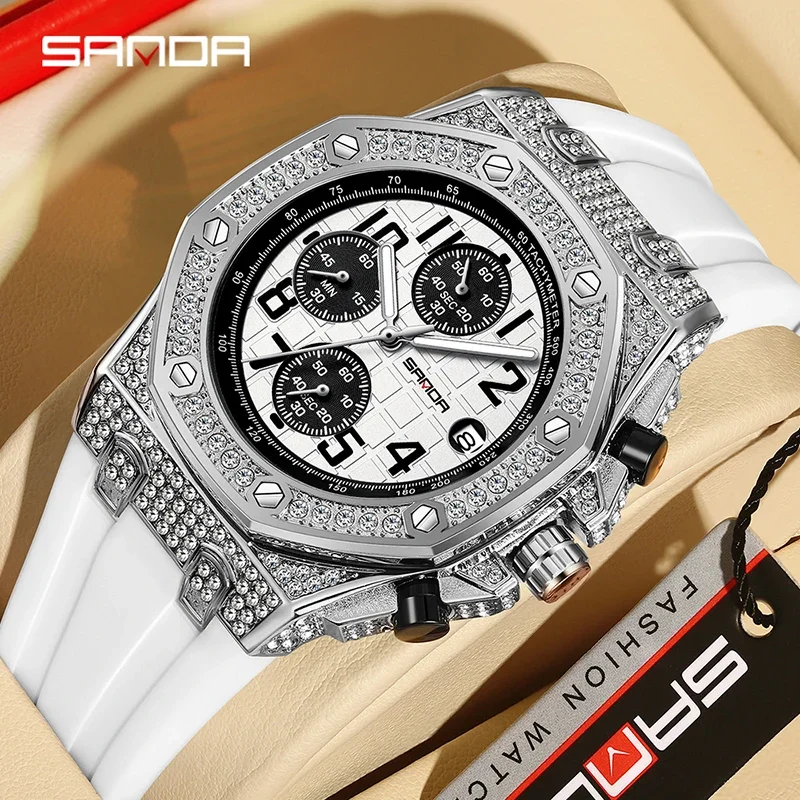 SANDA 7026 Men's Quartz Watch  - Tropic Strap Vintage incelemesi ve fiyatı