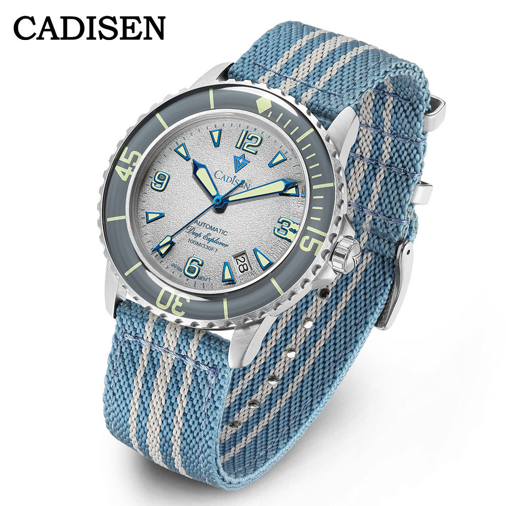 CADISEN Deep Explorer MIYOTA 8 - Canvas Strap Watch incelemesi ve fiyatı