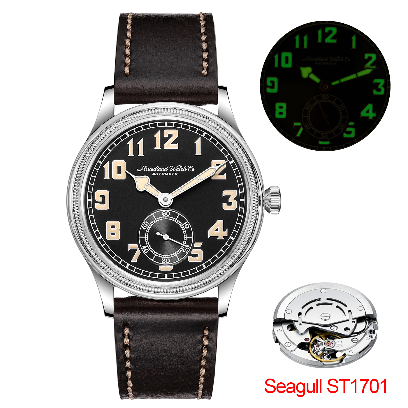 Retro Pilot Watch Mark IX Auto - Tropic Strap Vintage incelemesi ve fiyatı