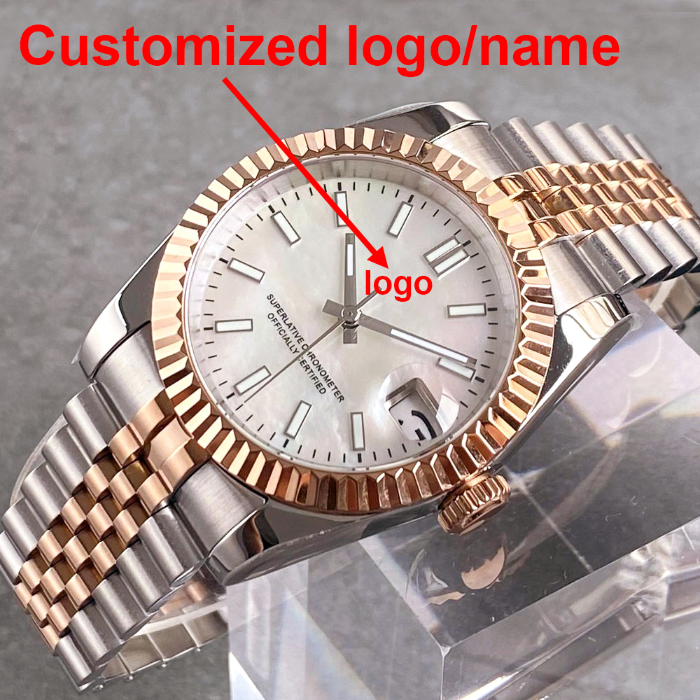 Customized Two Tone Rose Gold  - Stainless Bracelet Diver incelemesi ve fiyatı