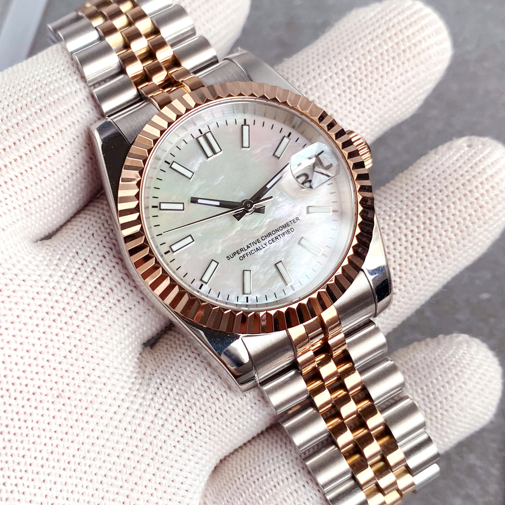 Customized Two Tone Rose Gold  - Stainless Bracelet Diver incelemesi ve fiyatı