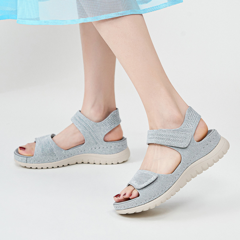 Ladies Knit Mesh Platform Spor - Sport Loop Velcro incelemesi ve fiyatı